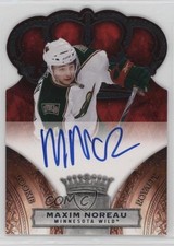 2010-11 Panini Crown Royale Rookie /499 Maxim Noreau #169 Auto 14tz