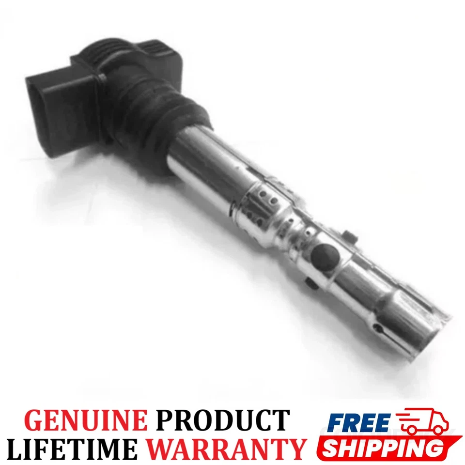 x4 06A905115D VW Ignition Coils For 1999-2007 Volkswagen Audi 1.8L 2.7L GENUINE - Image 2 of 4