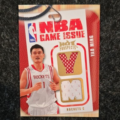 Fleer 2008-09 Hot Prospects NBA Game Issue Yao Ming Rockets 040/149