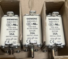 Siemens Sitor Sicherungseinsatz 35A, 3NE8003-1, 3NE8 003-1 New