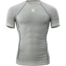 Husqvarna Apparel Carbon Short Sleeve Warm Weather Undershirt