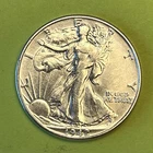 Photo of a 1942-P Walking Liberty Half Dollar from an eBay listing that sold on Jul 20, 2026