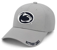PENN STATE NITTANY LIONS CLASSIC LICENSED GRAY/BLUE NAVY CLEAN UP HAT