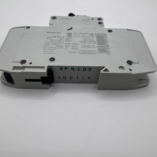Eaton FAZ-B10/1-NA-L Miniature Circuit Breakers (MCBs) - Picture 6 of 6