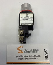 Allen Bradley 800MR-A2AK Ser. C Flush Black Push Button Unit, 1-N.O-1-N.C. 300V