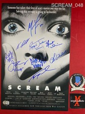 Scream cast signed 11x17 photo Neve Campbell Skeet Ulrich Matthew Lillard +6