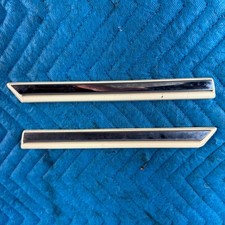 19891991 Chrysler Tc Maserati 46k Body Side Door Molding Trim Set Oem