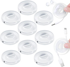 9 Pcs Charging Cord Organizer Portable Charger Cord Holder round Storage Cable W