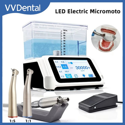 #ad Dental Brushless LED Electric Micromotor with Water 1:5 1:1 Increasing Handpiece $130.00