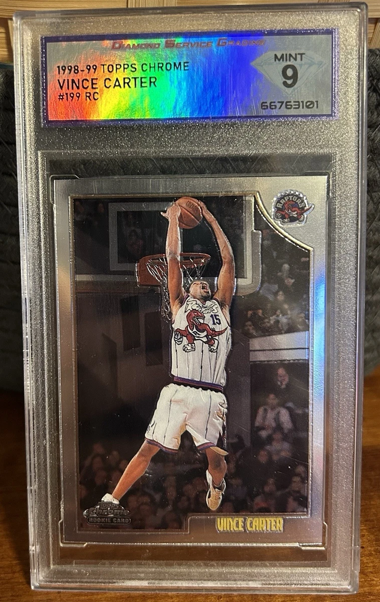 NBA カード Vince carter PSA10 123枚限定 Vince Carter 1998 Skybox E-X Century #10 Base Price Guide - Sports