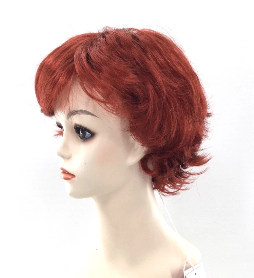 Pelucas de estudio Premium Severance HELLY R Disfraz de Halloween Peluca Roja Leslie S Foto 2 de 4