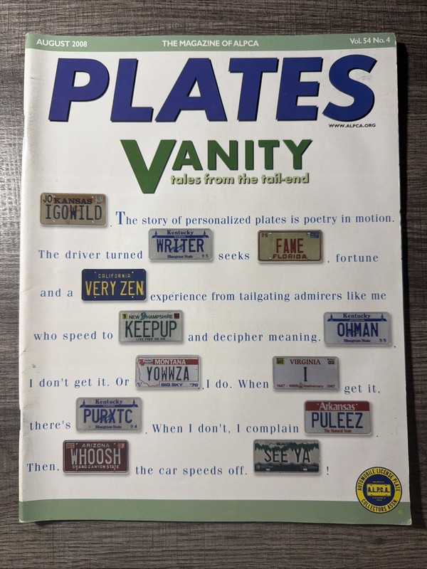 PLATES Magazine Vol. 54 No. 4