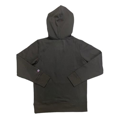 Champion Girl's Long Sleeve Classic Rainbow Graphic Logo French Terry Hoodie - Picture 2 of 2