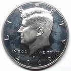 2000 S Proof Silver Kennedy Half Dollar