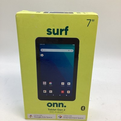 Onn Surf 2nd Gen 7'' Android Tablet 16GB 2GB RAM Adroid 11 Go Edition (GO1068302)
