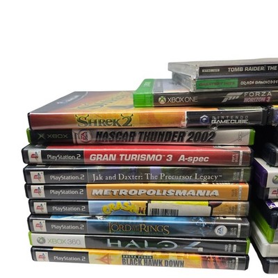 Lot of 40+ Games Xbox, PlayStation, Wii, Gamecube - Scratched