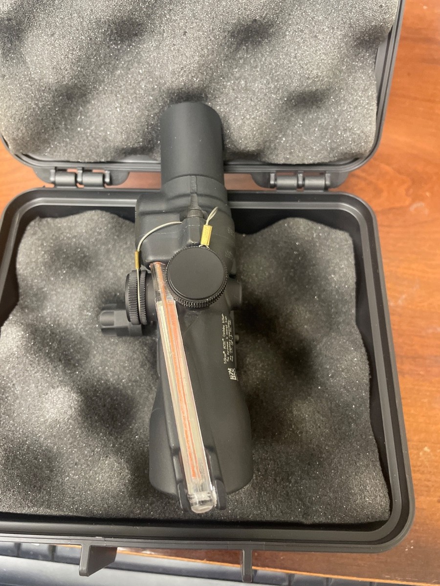 Trijicon ACOG 1.5x24 Red Crosshair Riflescope w/Q-LOC Mount