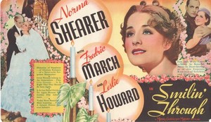SMILIN' THROUGH (1932) Norma Shearer Fredric March Original Movie Herald