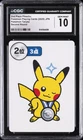 2025 POKEMON TARUKA 2ND PLACE-ROUND 2 PIKACHU CGC 10 GEM MINT