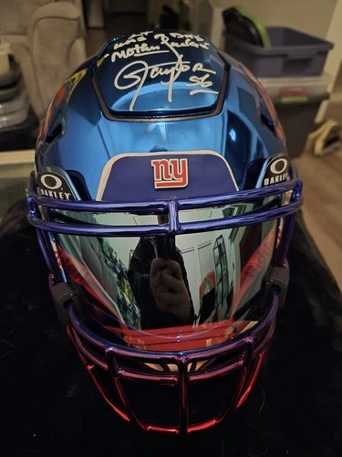 Lawrence Taylor Chrome Speedflex Autographed And Inscribed