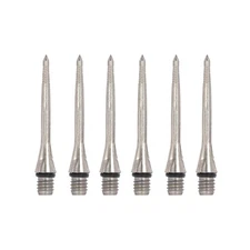 CUESOUL Titanium Darts Point,made of deep cut grooves design for ultimate grip