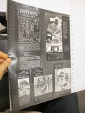 Tom Corbett Space Cadet 1950s ABC TV show rocket ship news & mag article copy