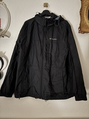 Columbia Men's Sz L Black Full Zip Jacket