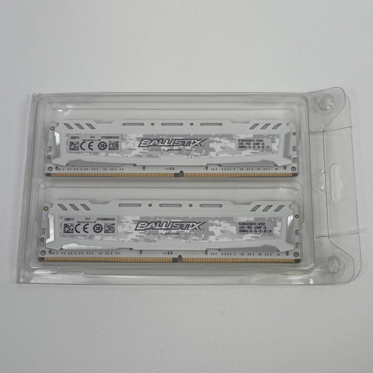 Las mejores ofertas en Ballistix PC4-21300 (DDR4-2666) velocidad