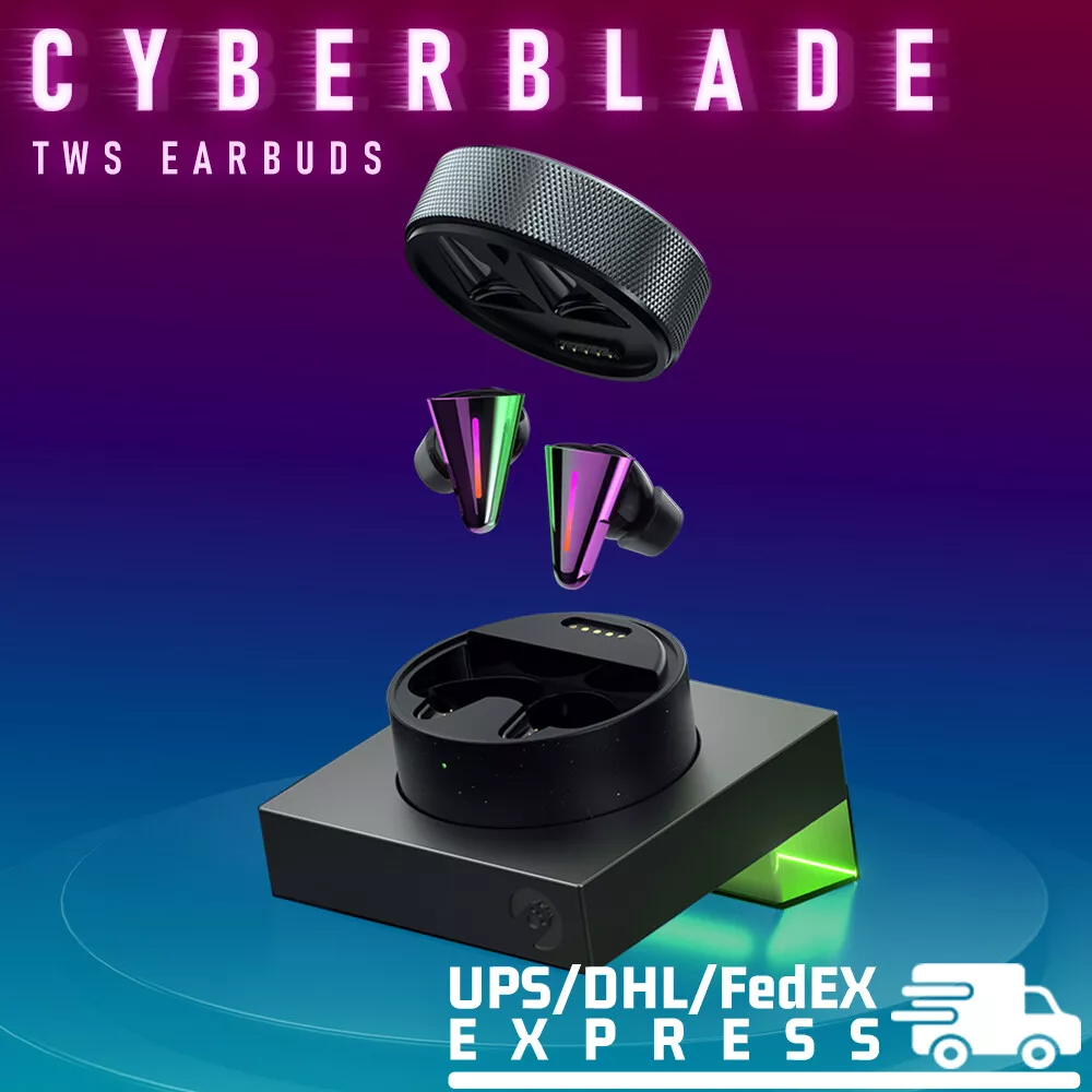 Angry Miao CYBERBLADE TWS Earbuds Gaming Headphones RGB In