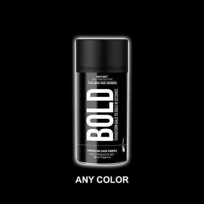 BOLD Black Dark Brown Medium Brown Light Brown Hair Fibers Pump Fiberhold Set