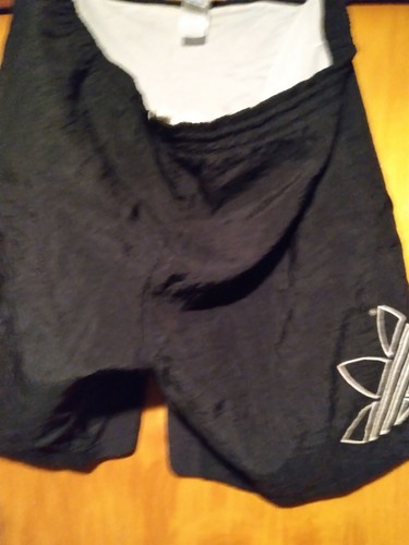 pre-owned mens xl swim trunks by adidas color is (black) - Picture 2 of 7