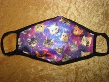 GALACTIC CATS FACE MASK FROM THE PAWS PALS BOUTIQUE NEW