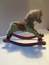Wooden Rocking Horse collectible SEE DESCRIPTION