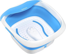 Compact Pro Spa Collapsible Footbath with Heat  Vibration Massage, Acu-Node Sur