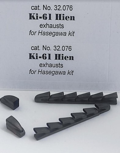 REXx 32076 1/32 Exhaust for Ki-61 “Hien” for Hasegawa kit - Picture 4 of 4