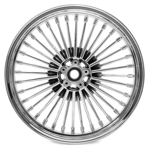 18"x3.5" Fat Spoke Rear Cast Wheel Rim for Harley Softail Fatboy FLSTF Heritage - 第 2/9 張圖片