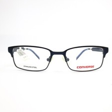 Converse K102 NAVY Kids Eyeglasses Frames Blue Rectangular Full Rim 46-16-130