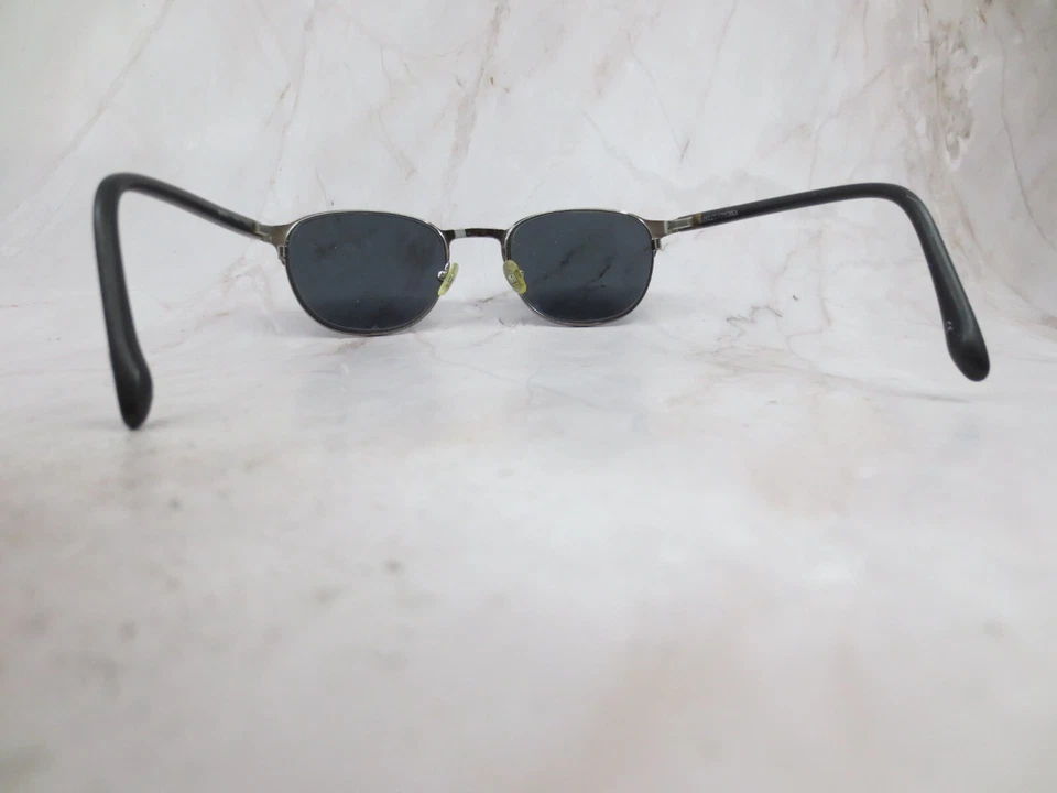 Gafas de sol Badgley Mischka Bristol marco para mujer negro mate medio borde 49-20-140 Foto 4 de 4