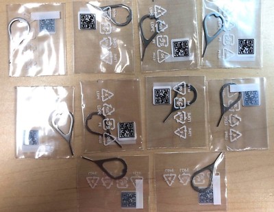15X Original SIM Door Key SIM Eject Tool SIM pin for SAMSUNG GALAXY S6 and Up