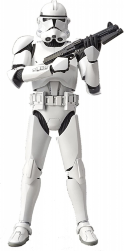 BANDAI SPIRITS Star Wars Clone Trooper 1/12 Scale Plastic