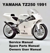 YAMAHA TZ250 Owners Service Repair Workshop Parts Manual PDF file TZ 250 3YL GP