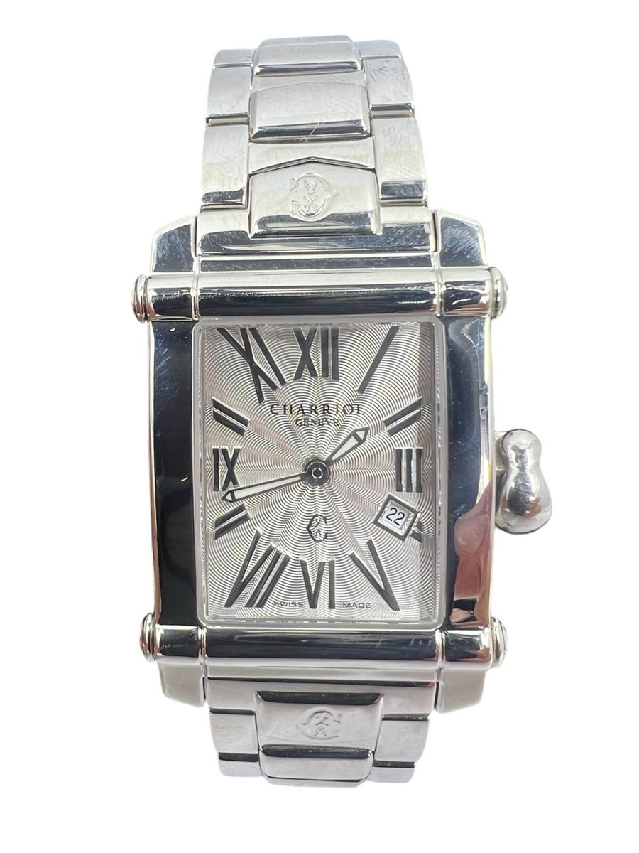 Philippe Charriol Columbus Stainless Steel Quartz Swiss Philippe Charriol Columbus Stainless Steel Quartz Swiss