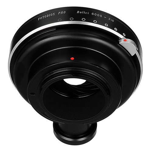 Fotodiox Pro Lens Adapter for Rollei 6000 Series Lenses to Nikon F-Mount Camera - Picture 3 of 7