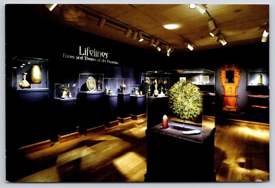 Lifelines Art Nouveau Art Exhibit Morse Museum Winter Park FL Postcard 6x4