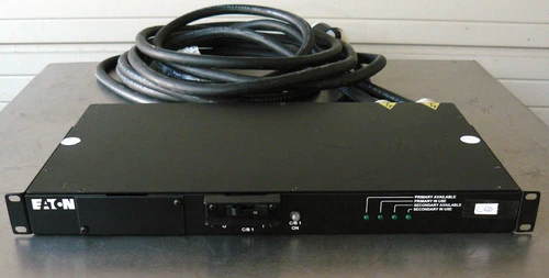 EATON T2235-C2-CFB15L PDU 2) L5-30P inputs, 8) 5-20R outlets 24A max [CQD]