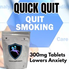 Quick Quit Aid Pills Naturally Reduce Anxiety Tablets No Nicotine