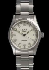 Elvia 1950s Pattern 25 Jewel Automatic | Retro Luminous Paint | Sapphire Crystal