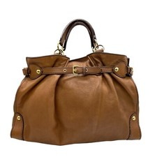 Miu Miu Gold Leather Exterior Bags & Handbags for Women for Miu Miu Gold Leather Exterior Bags & Handbags for Women for