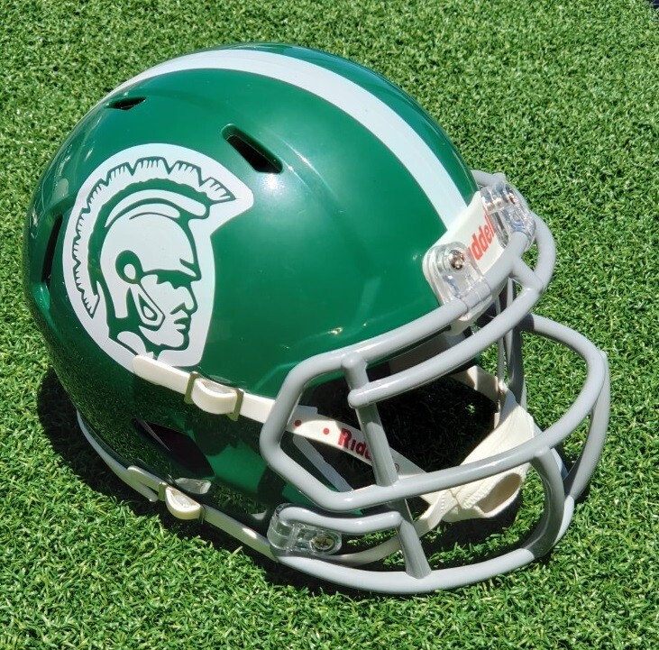 アメリカンフットボールユニフォーム　ミシガンst MICHIGAN STATE SPARTANS 1965-66 NATIONAL CHAMPS TRIBUTE FOOTBALL