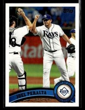 2011 Topps Update #US125 Joel Peralta Card Tampa Bay Rays